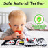 Black and White Baby Toys - High Contrast Baby Toys for Newborn Infant Montessori Sensory Toys 0-3 Months developmental toys Tummy Time Toys 6 7 8...