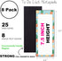 8 Magnetic Notepads – Notepads for Grocery List, Shopping List, To-Do List, Reminders -Strong Magnetic Back- Memo Notepad with Realistic Fruit Des...