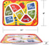 GSM Brands Kids Dinner Plate for Picky Eating Toddlers: Healthy Constructive Fun Meal Time, Divided Portions...
