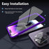 MANTO 2 Pack Screen Protector for iPhone 14 Pro 6.1 inch with 2 Pack Camera Lens Protector, Full Coverage HD Clear Anti-Scratch Bubble Free 9H Pre...
