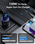 130W USB C Car Fast Charger with 100W Cable,PD 100W PPS 45W QC5 30W Cigarette Lighter Type C Charger for iPad Pro MacBook Pro Air Laptop iPhone 15...