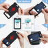 lanyards for id badges & Wristlet Phone Holder-Multi-Use Removable Wristlet Keychain and Neck Lanyard with,Sliding ID Badge Holder Hard Plastic Sl...