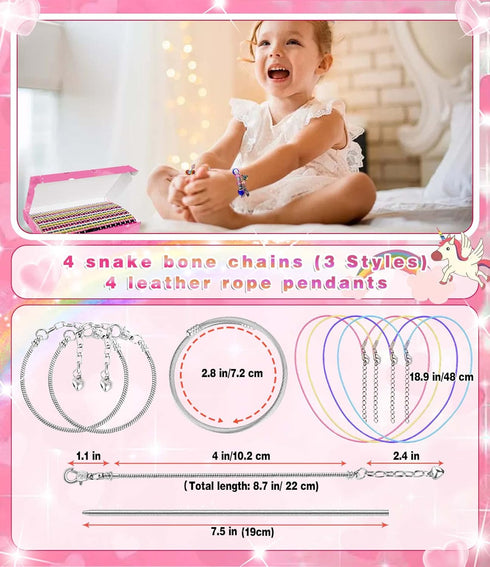 Toys for Girls Kids Gifts 8-12 Years Old, Unicorn Toys for Girls Kids Jewelry Making Kits for Kids Crafts for Kids 6-8 Teen Girls Gift Ideas girls...