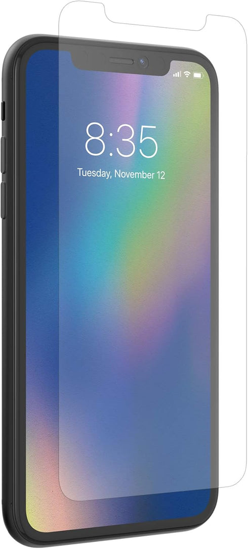 max Protection HD Screen Protection - 2 Pack - Tempered Glass Screen Protector - Made for Apple iPhone 12 Pro Max (6.7") - Case Friendly", clear...
