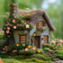 100PCS Mini Resin Daisy Flowers Dollhouse Mini Things Miniature Flowers for Crafts Tiny Things for Fairy Garden Dollhouse Micro Landscaping...