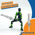 Assembled Titan 13 Action Figure,Lucky T13 Action Figure Multi-Jointed Movable, Dummy Hand Painted Figure, Desktop Decorations Game Gifts, (Laser ...