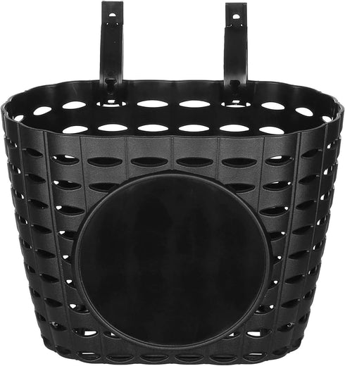 CHILDHOOD Kids Bike Basket with Cute Stickers and Adjustable Straps, Bicycle Handlebar Basket for Kid Boys and Girls...