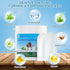 Dog Teeth Cleaning Wipes Nature Pet Dental Finger Wipes for Dogs Cats Remove Bad Breath,Reduce Plaque and Tartar Buildup Disposable Gentle Pet Den...