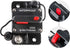 RED WOLF 100A Amp Circuit Breaker W/6 Gauge Battery Ring Terminal Connector Manual Reset Switcher for Boat Trolling Motor Marine ATV Car Stereo Au...