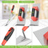 DEKEones Pointing Trowel, 8" Stainless Steel Concrete Finishing Trowel with Soft Grip Handle for Grouting Plastering Flooring Finishing Hand Tools...