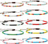 XIJIN 18 Pieces Elastic Beaded Anklets for Women Handmade Beach Boho Colorful Beads Ankle Bracelets Set...