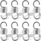 8 Pcs Swing Spring Heavy Duty Hanging Springs Porch Swing 2640lbs Hammock Hanger Springs for Swings Hammock-Chair Ceiling Mount Replace, (660lbs x...