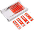48pcs Kids Plastic Prepared Microscope Slides of Animals Insects Plants Flowers Sample Specimens for Microscopes...