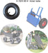 2Pcs 4.10/3.50-4" Wheelbarrow Inner Tubes with TR13 Straight Valve Stem for 4" Hand Truck, Hand Cart, Garden Cart, Lawn Mower...