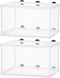 2 Pieces Fish Tank Breeder Net Mesh Fish Breeder Box Fish Hatchery Breeder Box Separation Net Plastic Frame Breeder Box Fry Hatchery Incubator Mes...