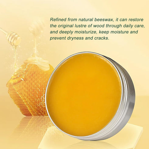 Wood Beeswax Polish Traditional Beeswax Polish for Wood Musical Instrument and Wood Furniture 2.03 fl.oz/60ml...