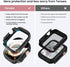 Tensea for Waterproof Apple Watch Ultra2/Ultra Screen Protector Case 49mm Accessories, iWatch Protective PC Face Cover Built-in Tempered Glass Fil...