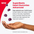 humanN SuperBeets Heart Gummies Advanced - 100mg of CoQ10 Plus Beetroot & Grape Seed Extract, 60 Count...