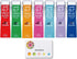 Uni NanoDia Color Mechanical Pencil Leads, 0.7mm, 7 Color(Lavender/Blue/Orange/Pink/Red/Mint Blue/Green), 7-Pack/Total 140 Leads and amazdone Stic...