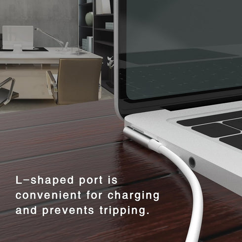 AJJ USB C to 1-Generation Magnetic Charging Cable 60W L-Tip Magnetic Head compatible with Macbook Air Pro 2006-2012...