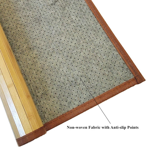 Area Rug Non-Slip Roll Runner 23.6x15.7 inches, Non-Skid Water-Resistant Floor Mat Rug for Living Room, Outdoor Patio Rug, Kitchen Rug, Outdoor Ca...