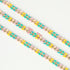 YOUBEIYEE 9.8 Feet Mixed Color Enamel Arrow Chain for Jewelry Making Rainbow Oil Drip Brass Chain Gold Plated Necklace Bracelet DIY Jewelry Chains...