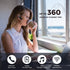 Wireless Headset, V5.0 Wireless Handsfree Earpiece with Microphone 14 Hrs Driving Headset 360 Hours Standby Time for iPhone Android Samsung Laptop...