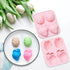 UR URLIFEHALL 2 Pcs Pink Heart Molds Food Grade Brain Fondant Molds Silicone Molds for DIY Chiffon Cake Bakeware...