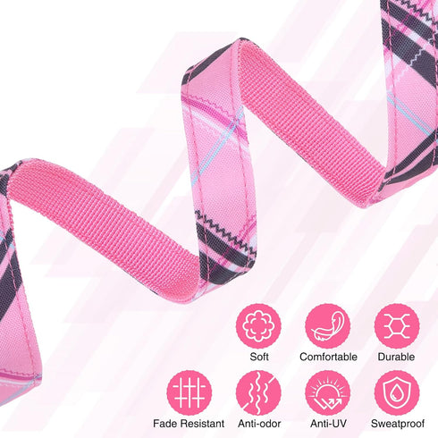 Small Dog Collar and Leash Set, Dog Collars for Puppy Medium Dogs, Adjustable Pet Collar for Doggie XS S M Breed Boys or Girls Chihuahua, Yorki, B...