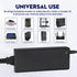 Facmogu 12V 10A Power Supply AC to DC Adapter, AC to DC Converter 100V-240V to 12V 10A 120W, 12 Volts 10 Amps Power Transformer 5.5x2.5mm & 5.5x2....