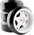 4PCS 12mm Hub Wheels,1 : 10 Hard Plastic RC Drift Cars Tires for Traxxas HSP Tamiya HPI Kyosho On-Road Drifting Car(White)...