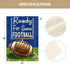 AVOIN colorlife Ready For Some Football Garden Flag 12 x 18 Inch Double Sided, Sports Game Yard Outdoor Flag...