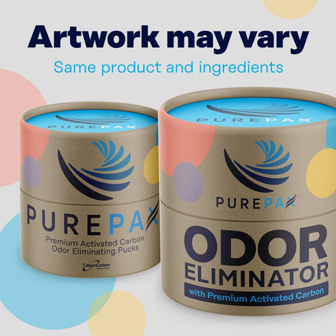 PUREPAX Odor Eliminator Premium Activated Carbon Charcoal - Extra Long Lasting Strong Odor Eliminator for Home, Car, Pet, Gym, Smoke, Bathroom, an...