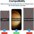 amFilm [2+2 Pack Samsung Galaxy S23+/S23 Plus 6.6'' Privacy Screen Protector with Camera Lens Protector, Anti Spy Hybrid Film, Fingerprint ID Comp...
