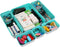 8 Pack Felt Drawer Organizer Tray, Desk Drawer Organizer Space Saving Storage Dividers Box, for Home Office Gadgets and Jewelry Storage (Teal)...