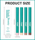Erinde 4 Colors Eyeshadow Stick, Eye Brightener Stick, Shimmer Creamy Eye Shadow Makeup, Long Lasting Waterproof Glitter Highlighter Eye Liner Pen...