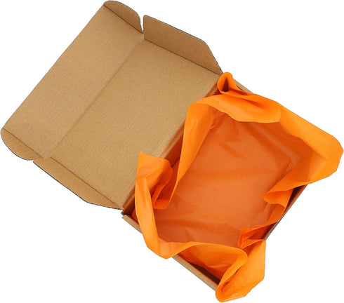 (Orange 15x20 Inch 100 Sheets Wrapping Tissue Paper for Gifts | Art & Crafts, Birthday Party Decor, Gift Bags | Graduation, Baby Showers, Annivers...
