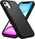 Compatible with iPhone 11 Case, Heavy Duty Protection Shockproof Dropproof Dustproof Anti-Scratch Phone Case Cover for 11 -Black...