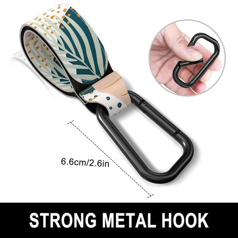Baby Stroller Hooks for Hanging Bags, Universal Stroller Clips Stroller Accessories Hook Mommy Hook for Stroller, Diaper Bag, Shopping Bag, Purse,...