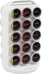 Mind Reader Single Serve Coffee Pod Carousel, 30 Pod Capacity, Countertop Organizer, 6.75"L x 6.25"W x 12.5"H, White...