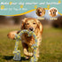 Dog Rope Toy for Large Aggressive Chewers, Heavy Duty Rope Chew Toy Indestructible Tough Tug of War Yellow Dog Toy,3 Feet 5 Knots Interactive Cott...