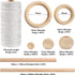 Hdviai 121Pcs Macrame Kit, Macrame Supplies 3mm x 109Yards Macrame Cord for Macrame Kits for Adults Beginners, with Accessories Like 100Pcs Beads ...