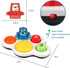 Baby Musical Light Up Toys Drum Gear - Newborn Infant Sensory Tummy Time Toys - Gifts for Boys Girls 0 3 6 9 12 18 Months 1 2 3 Year Old Birthday ...