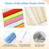 12 Pcs Microfiber Detail Duster Sticks Fan Cleaning Brush Crevice Cleaning Tool AC Vent Cleaner Mini Split Cleaning Kit Fan Blade Cleaner Dusters ...