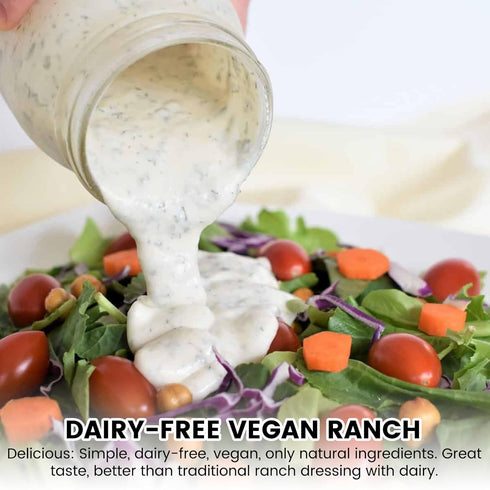 Dairy Free Ranch Mix by Farrell Specialty Foods – Dairy, Egg, Soy, Nut, Sugar, Sodium / & Salt Free – Delicious Salad Dressing, Vegetable Dip & Se...