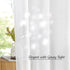 NICETOWN Airy Sheer Window Curtains 54 inch Length for Bedroom, Grommet Solid Ivory Voile Sheer Texture Soft Window Treatment for Bathroom/Living ...