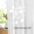 NICETOWN Sheer Curtain Panels Grommet - Ivory Voile Sheer Window Curtains for Bedroom/Living Room, 2 Pieces, 54 Wide x 63-inch Length...