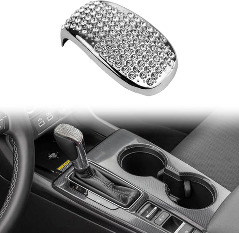 Gear Shift Knob Cover Trim car nterior Accessories Black Gear Shifter Knob Cover Compatible with Honda Civic Sedan 2022 Accord 10th 2018 2019 2020...