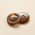 Sewing Buttons - Craft Buttons, 5 Sizes of 100 Pcs Versatile Buttons for Sewing, DIY Projects and Holiday Decoration (Light Brown)...