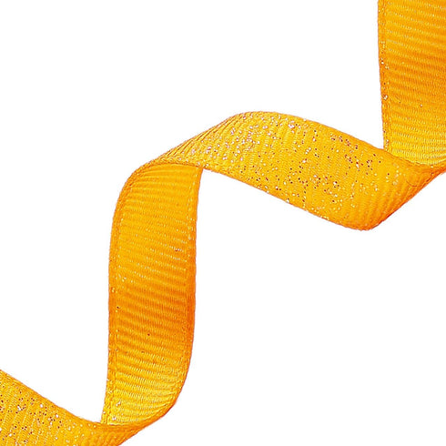 Morex Ribbon Dazzle Glitter Grosgrain Ribbon, 5/8-Inch by 20-Yard, Yellow Gold (99003/20-660)...